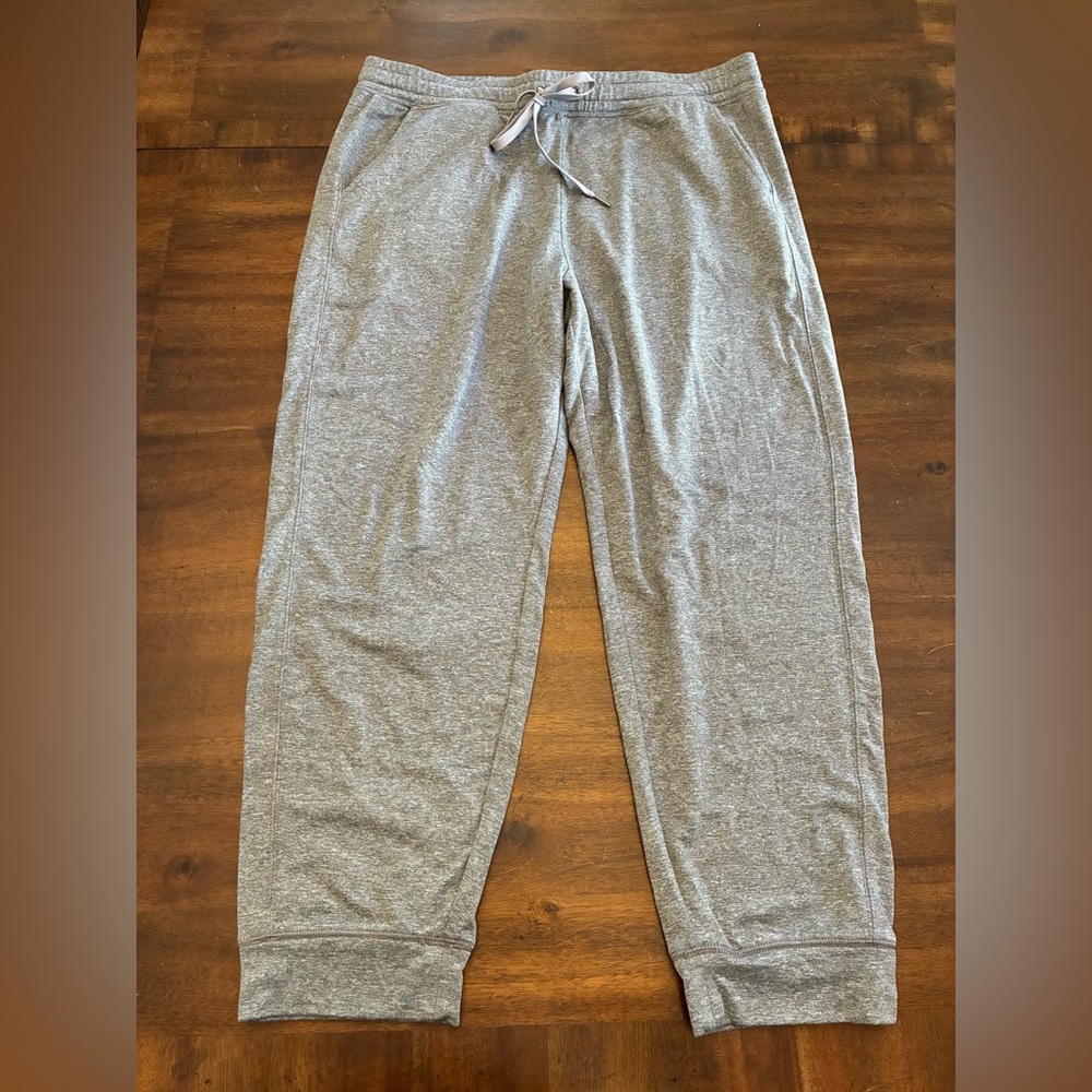 American Eagle Sweatpants Joggers Women’s XL Athletic Heather Gray